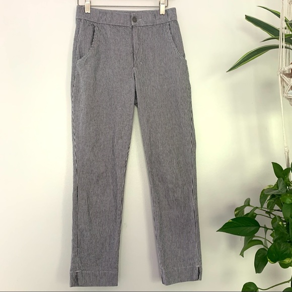 Cropped Striped Hollister Pants - Picture 4 of 6